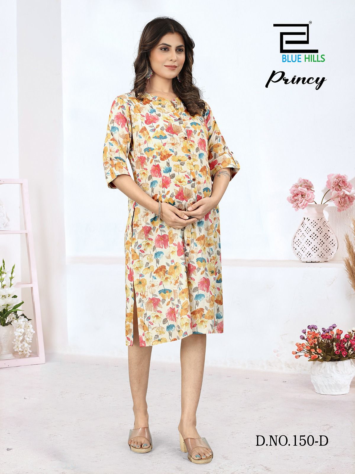 Princy By Blue Hills Printed Kurti Catalog